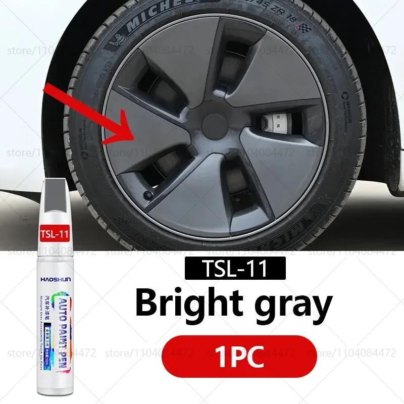 Для Tesla Model 3 YXS Car Paint Scratch Repair Pen Touch Up Paint Accessories Black Pearl White Silver Deep Sea Blue Red