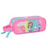 Прямоугольный пенал Гэбби и волшебный дом Конфетти 21 см - 2 отделения