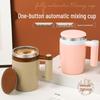 Portable Electric Magnetic Mixing Cup - Fully Automatic Stainless Steel Coffee & Soy Milk Cup