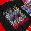 Gundam Wing T-Shirt Japanese Anime T-Shirt Men's T-Shirt Summer New Retro Fashion Men's and Women's Streetwear