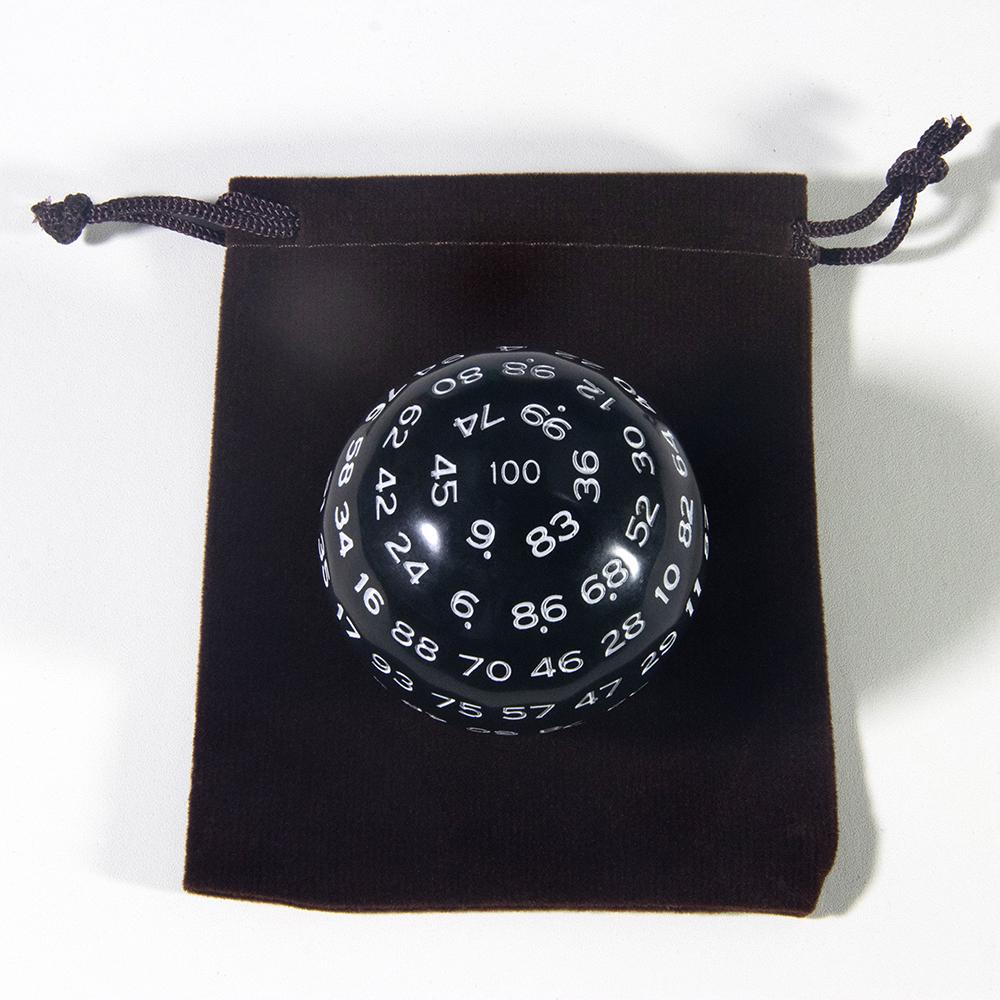 D100 Dice DND Многогранные игральные кости с сумкой для ролевой игры DND