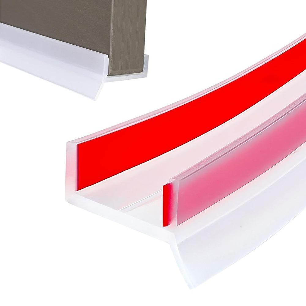 Silicone Draught Excluder Soundproof Weather Stripping Door Bottom Sealing Strip  Living Room