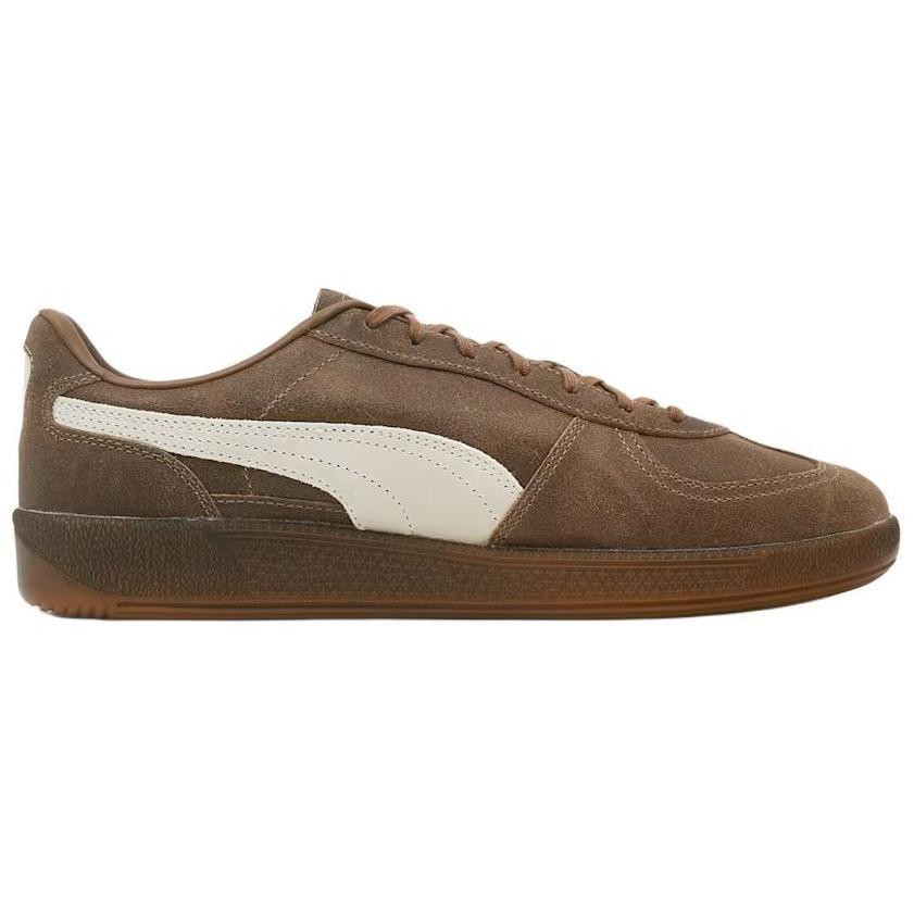 Puma Кроссовки Palermo Низкие Немецкой Армии Унисекс Коричневый Белый Мужские 402854-02