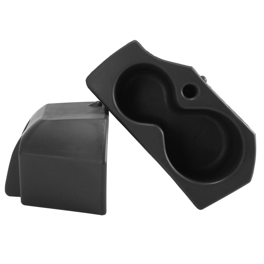 2x Cup Holder Door Panel Insert Set For 2009-2018 Dodge Ram 1500-3500 5NN24XXXAA
