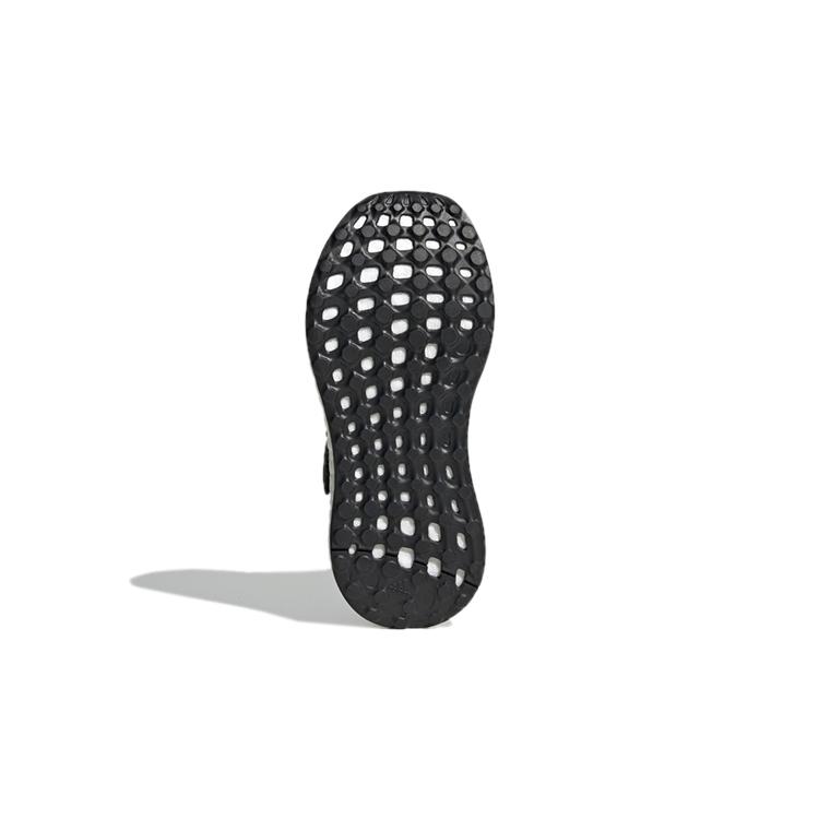 adidas Износостойкие высокие детские кроссовки для бега Черно-белые Детские FZ2505