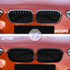 Car Front Bumper Grilles Kidney Racing Grill For BMW 1 Series F20 F21 LCI 120i 2015 2016 2017 2018Double Slat Replacement Grille