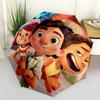 Lucas Cumple 5 Design Automatic Folding Umbrella - 3 Folding Design, Vivid Cartoon Pattern, Suitable for Outdoor Activities, A Gift for Fans