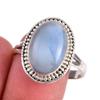 Natural Owyhee Opal Gemstone 925 Solid Sterling Silver Jewelry Ring S.9.5 H7g89