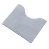 Senko Cushionny 3 Toilet 40 X 50 70028 [BB Collection] Mat, Approx. Cm, Gray,