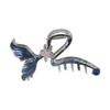 Wave Metal Shark Clip Starfish Geometric Hair Claw Creative Fish Tail Shape Claw Clips  Wash Face
