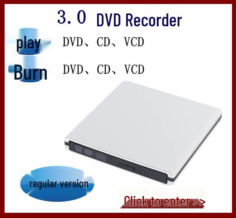 Ультратонкий 4K USB 3.0 Алюминиевый Blu-ray привод для ноутбука/настольного компьютера (Модель 2025 г.)
