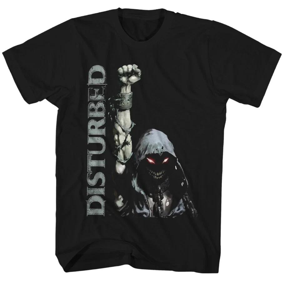 Disturbed Up Yer Fist Футболка Мужская Рок-н-Ролл Хэви-Метал Музыкальная Группа Футболка Черная