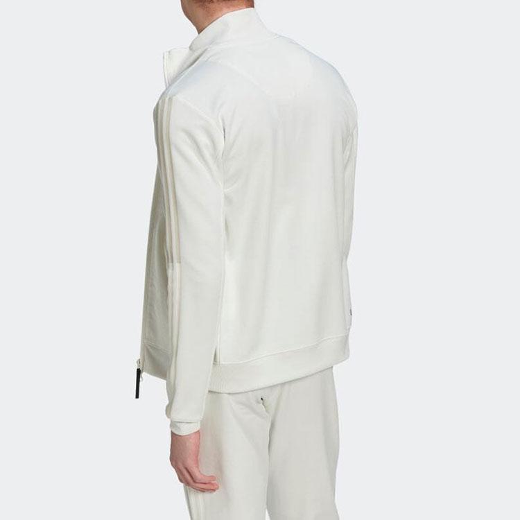 Adidas Jackets Men's White Stand Collar Moderate Other HG2071