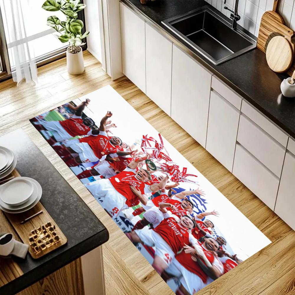 Arsenal Kitchen Carpet Nonslip Floor Mat Ideal For Indoor And Outdoor Entryway Door Mat Laundry Room Bathroom Foot Mat
