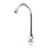 Sink Faucet Single Hole Foot Pedal Control Cold Water Faucet Corrosion-resistant
