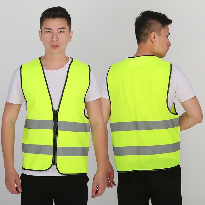Breathable Mesh Reflective Safety Vest for Inspection, Construction, Riding, and Gardening