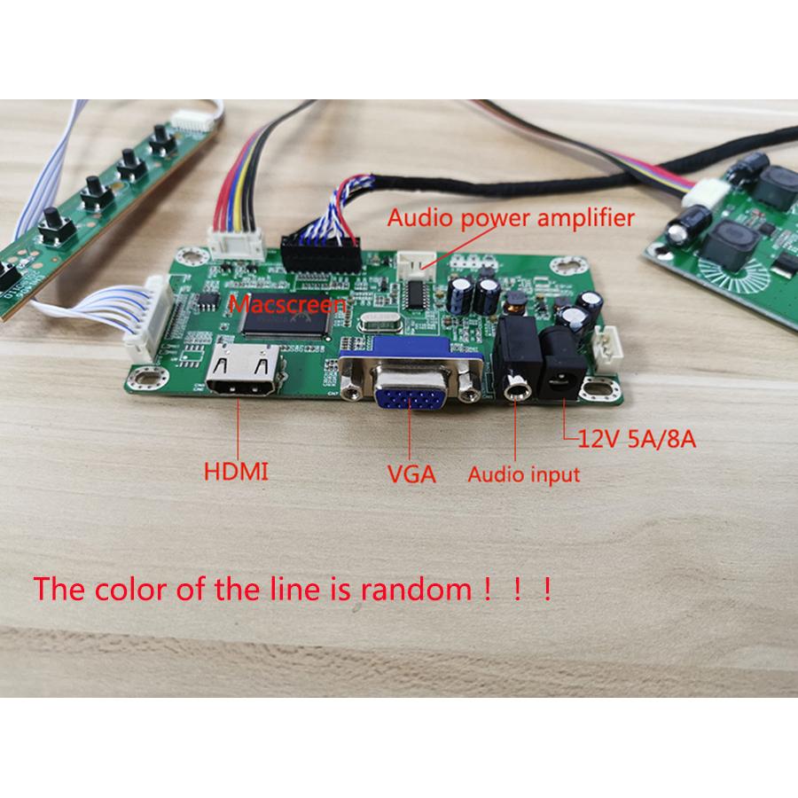 27" ЖК-контроллер плата драйвера комплект дисплея монитора для LM270WQ1-SDA1/SDA2/SDC2/SDB1