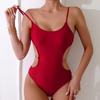 Women's Swimsuits Hollow Out Backless Chains Monokini One Piece Swimming Suit Women Swimwear
