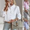 Fashion Women Elegant Office Shirt,Long Sleeve Top Causal Comfort Simple Shirt,Shirts & Blouses,Tops for Women,Women Clothes