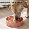 PP Material Puppy Slow Feeder Star Pattern Pet Feeding Bowl New Pet Puzzle Feeder  for Dog Cat