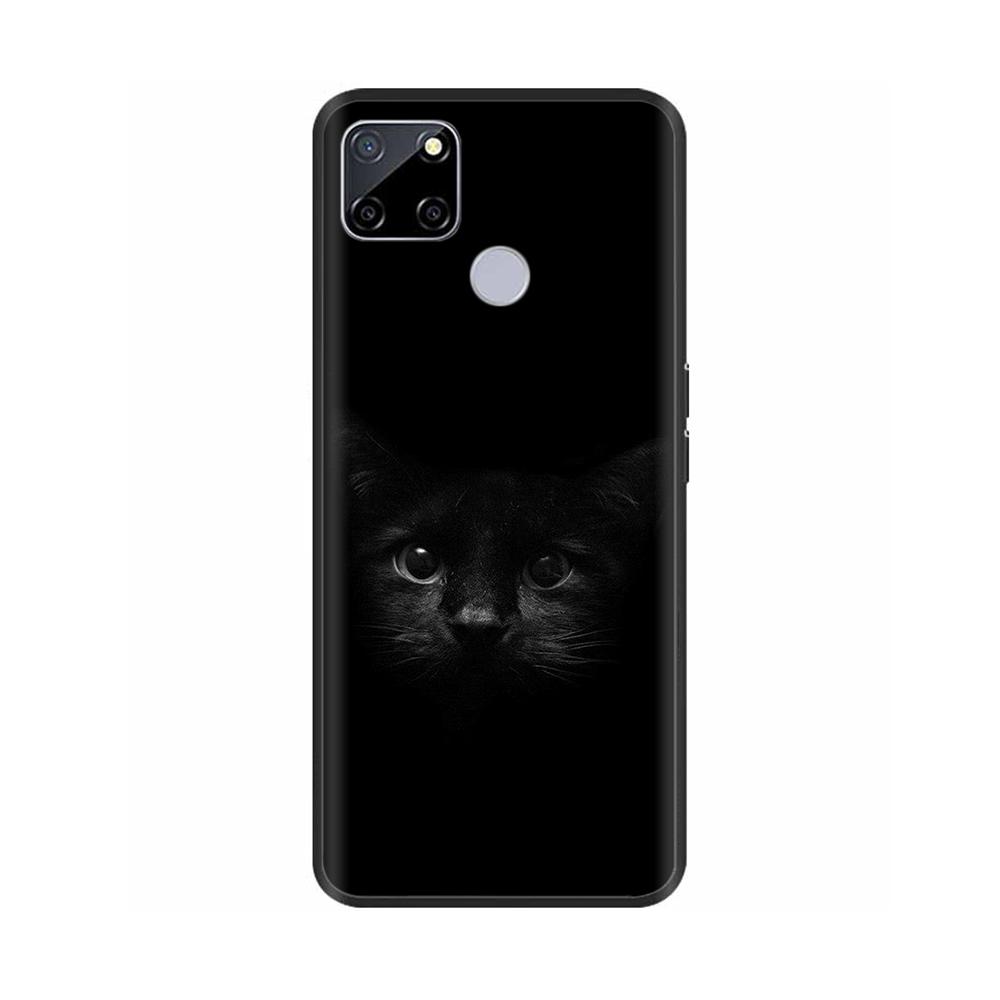 Shockproof Cover For Realme C25 C25s Coque Realme 7i RMX2193 Soft Silicone Fundas Phone Case For OPPO REALME C12 Cover Bumper