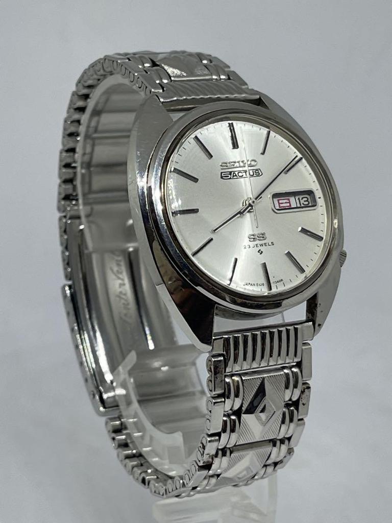 [USED] Vintage Seiko 5 Actus 6106-7003 23 Jewels Automatic Watch from the 1970s