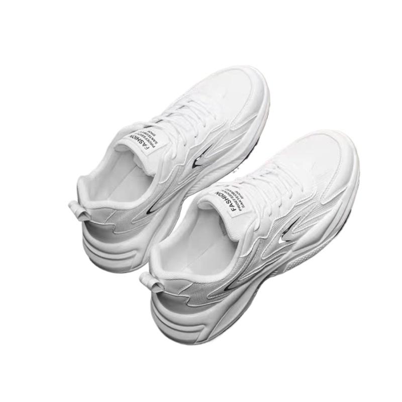 Модная летняя мужская обувь 2025 Дышащая спортивная обувь для бега Мужская обувь на толстой подошве Трендовые универсальные сетчатые повседневные кроссовки