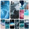 Blue Ocean Art Phone Case For iPhone Samsung Galaxy Redmi Xiaomi Oppo OnePlus Note S A 7 8 9 10 11 12 13 14 20 21 22 23 53 54 Pro Max Ultra TPU Soft