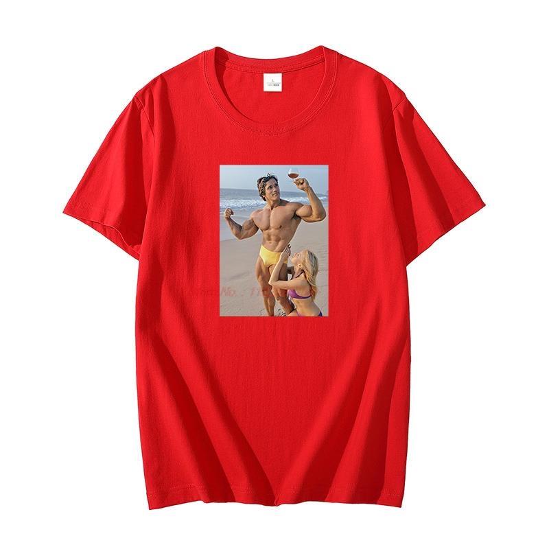 Classic Cotton T Shirt For Unisex Arnold Schwarzenegger Olympia Bodybuilding Graphic T Shirts Oversized T Shirts Unisexs Clothing