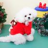 Рождественский костюм для собаки Милый медведь Теплый пальто Рождественский наряд для собаки Маленьких/Средних/Больших пород День рождения Праздник Холодная погода Зима