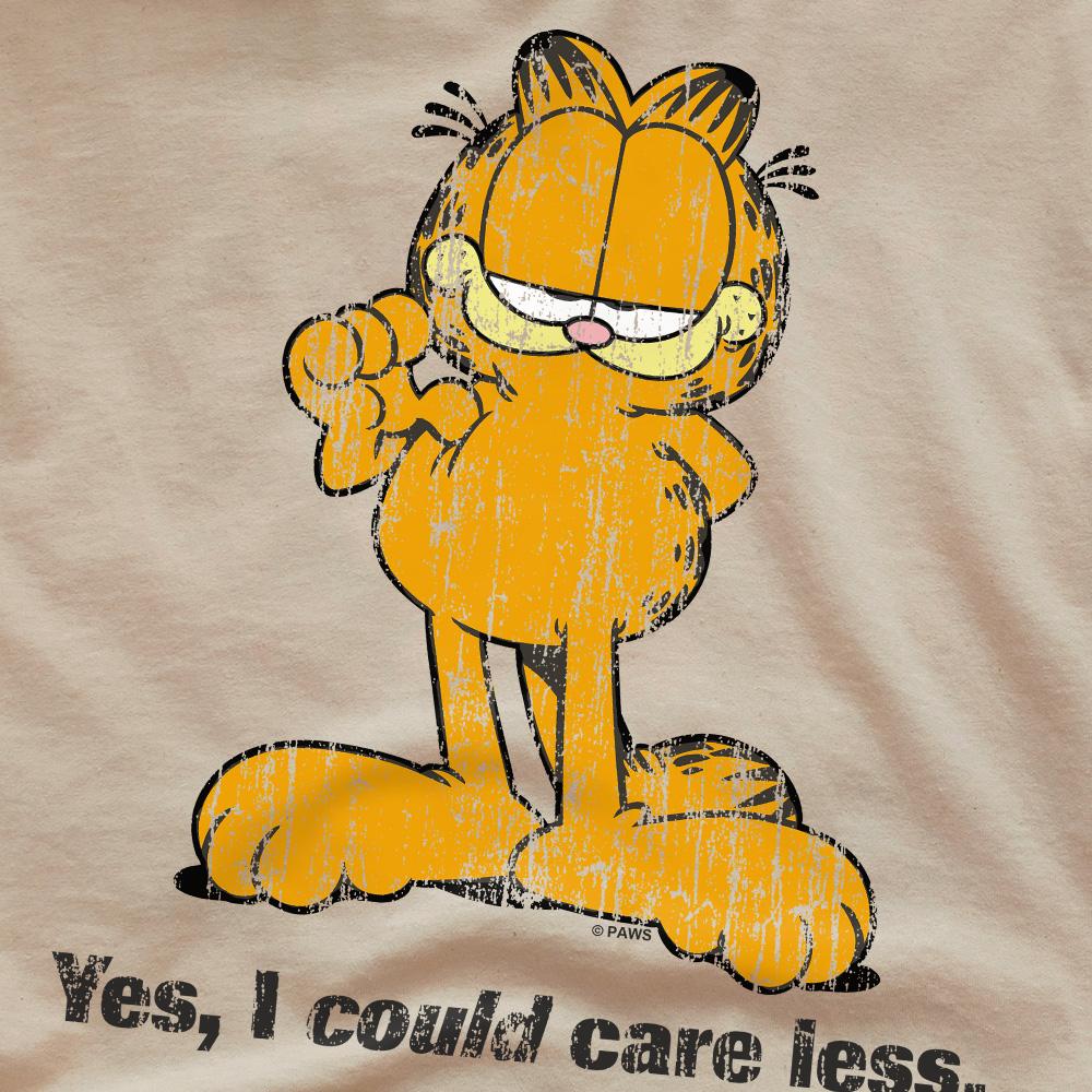Garfield Mens Yes I Could Care Less T-Shirt