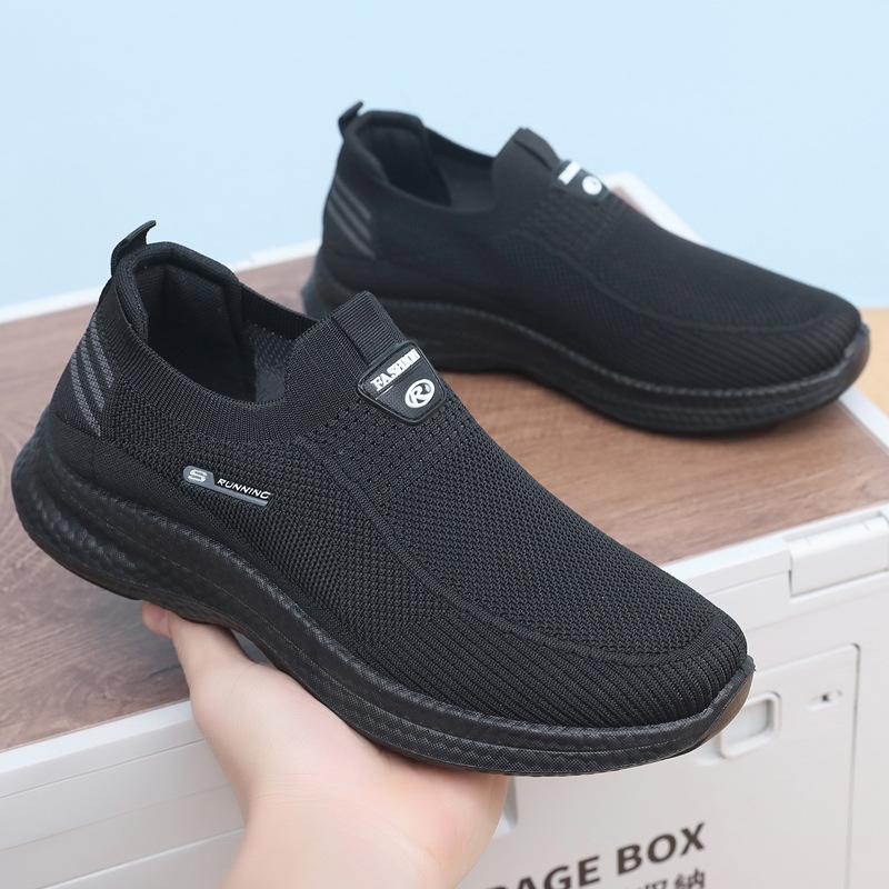 ****** Men's Old ******* Cloth Shoes Non-slip S**t Sole Middle-aged and Elderly Father Shoes Casual Sports Shoes Elderly Walking Men's Shoes