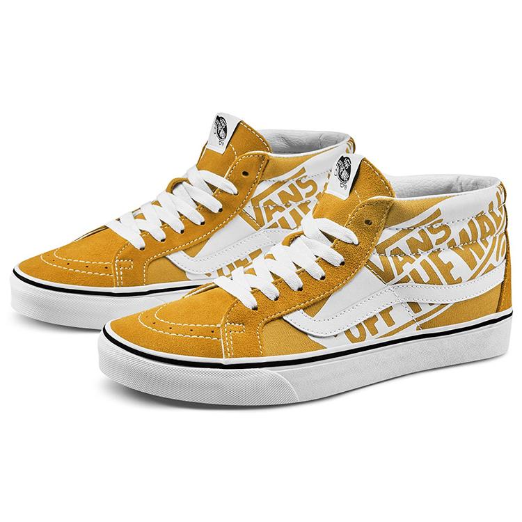 Vans SK8 Mid Reissue Логотип 'Желтый Белый' VN0A391FTY7