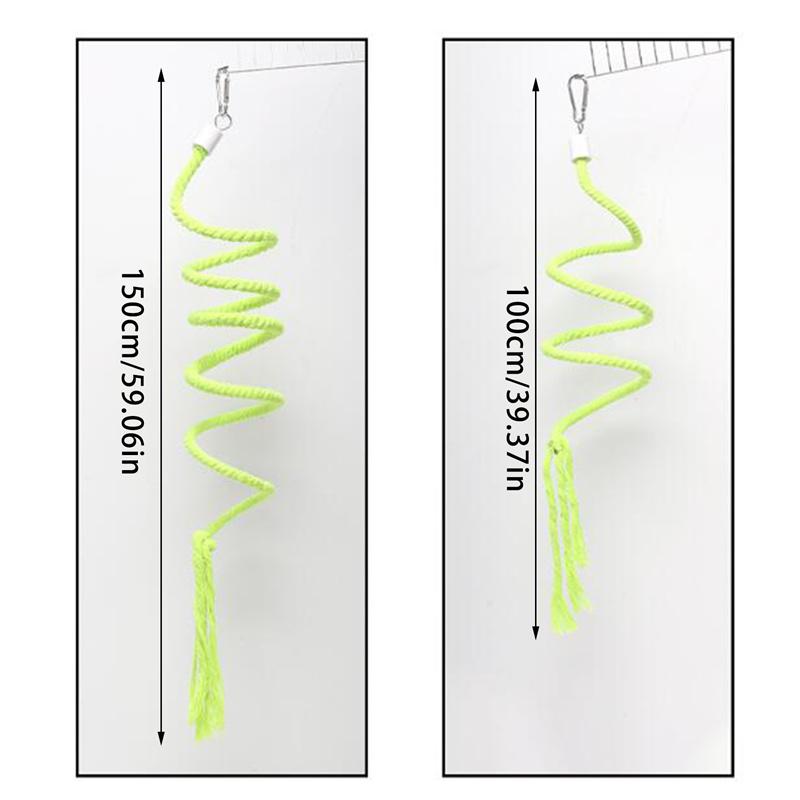 1 шт. Игрушки для птиц Качели Жевательные Тренировочные игрушки Маленький попугай Подвесной гамак Клетка для попугая Колокольчик Жердочка Игрушки с лестницей Товары для питомцев