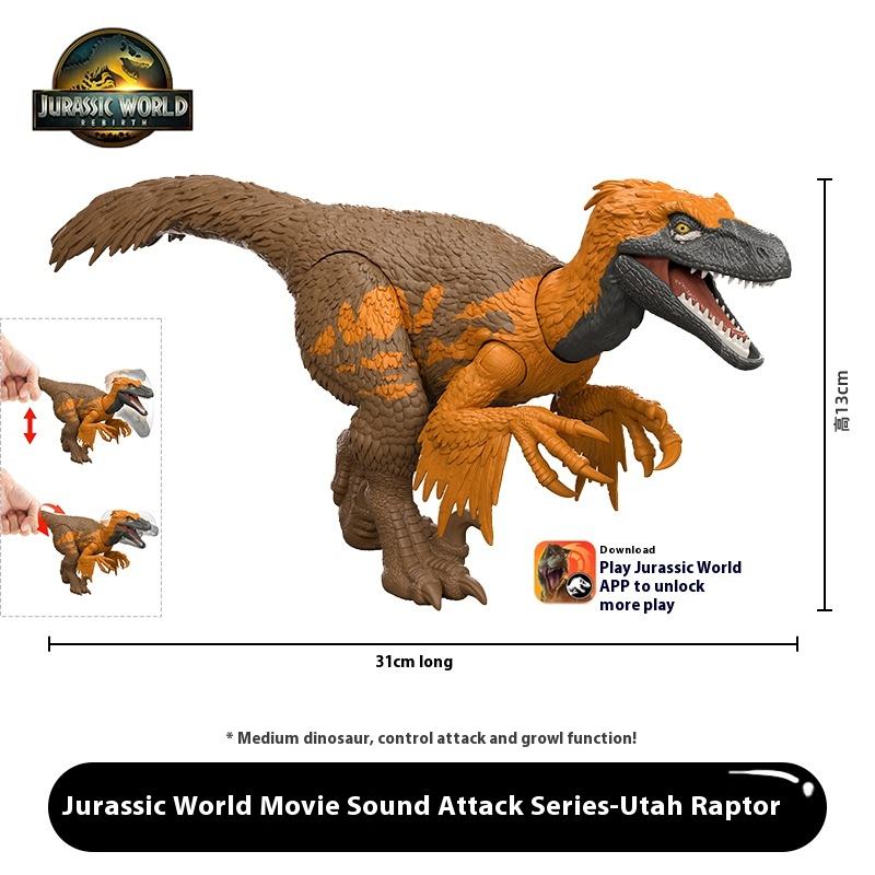 В наличии Mattel Мир Юрского периода: Rebirth 4 Фигурка Спинозавра Модель Имитация Модель Динозавра Игрушки Детский Подарок на День Рождения