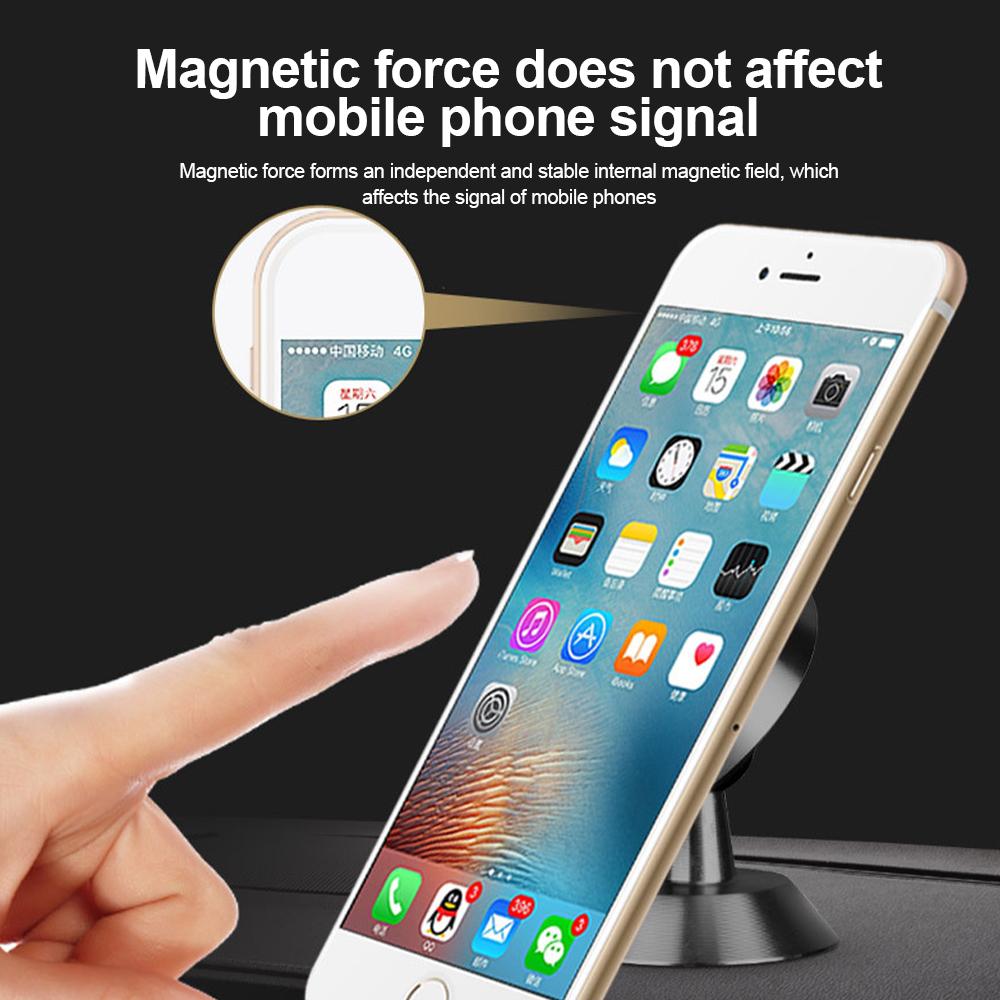 Magnetic Car Phone Holder Magnet Mount Mobile Cell Phone Stand GPS Support For iPhone 14 13 12 Pro Xiaomi Huawei Samsung Oneplus