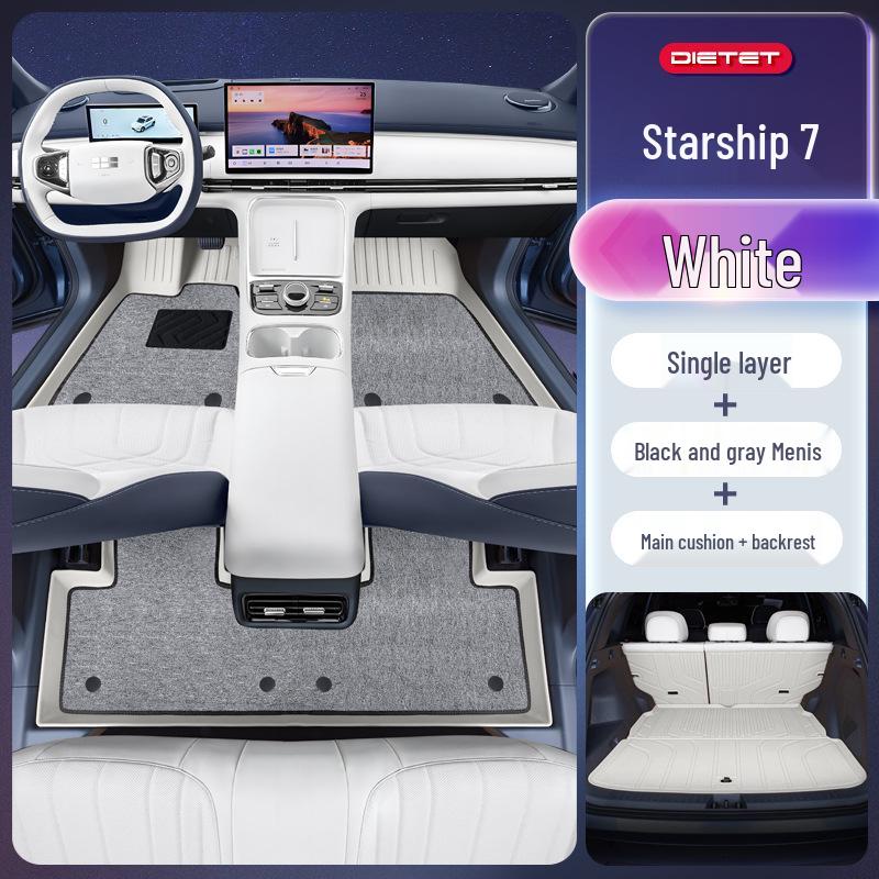 Коврики для ног Galaxy Starship 7 TPE2025 для автомобиля Geely Galaxy EM-i, Аксессуары для интерьера