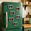 Nature View Fridge Magnet 1/6Pcs Fake Window Magnet, Wooden Natural Scenery Refrigerator Ornament Magnetic Decoration for Kitchen Office Whiteboard