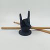 3D-печатная подставка для барабанных палочек в виде жеста «камень» с противоскользящей основой, прочный пластик, аксессуары для барабанов, подставка для демонстрации барабанных палочек, подарок музыканту
