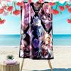 Holo Live NIJISANJI 2D Flat Print Beach Towel, Large Soft Quick Dry Towel for Beach Camping Swimming.NSTJ0928079