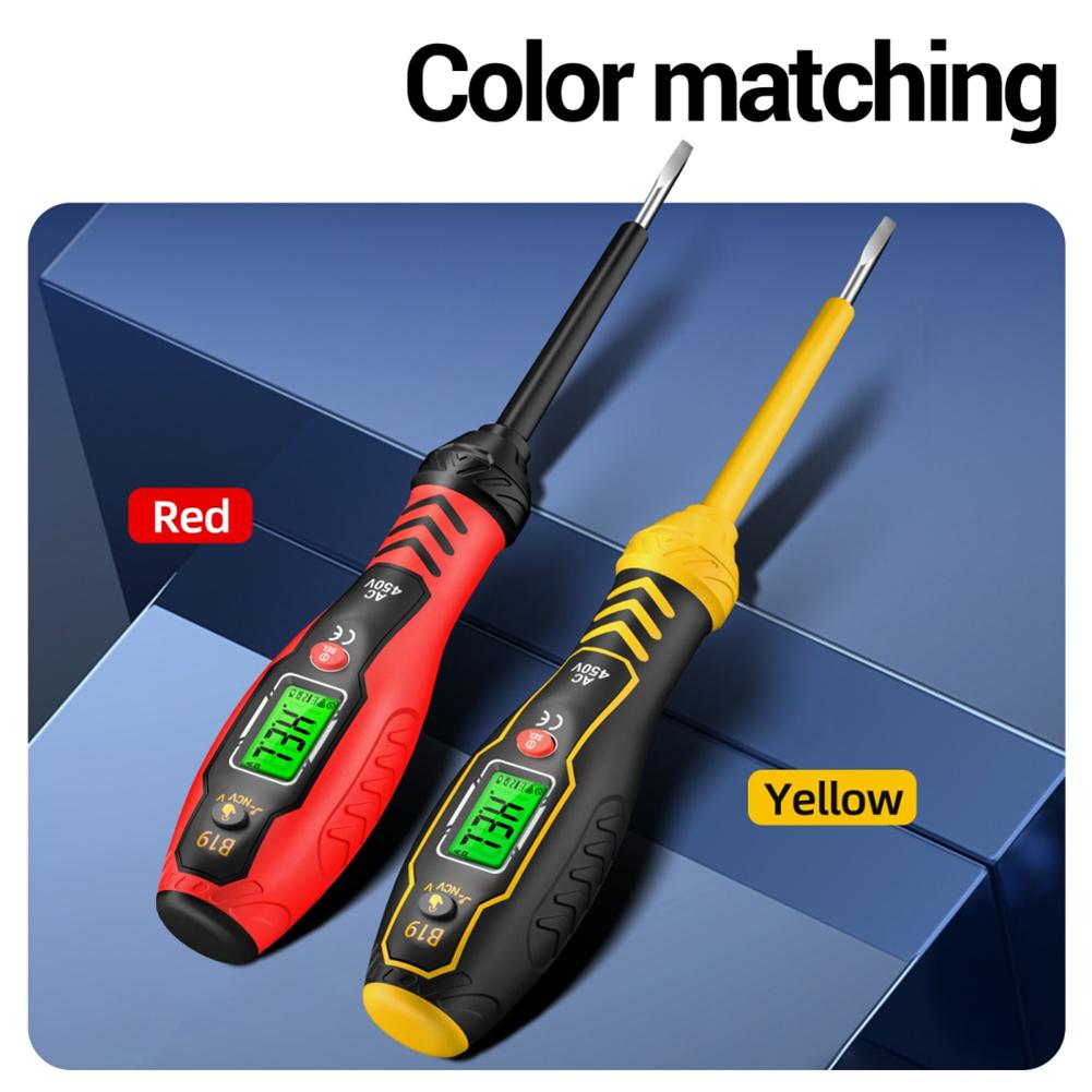 Digital Voltmeter Pen LCD Backlight Voltmeter Power On/Off Detection