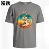 Tshirt For Unisex Street Wear Teenagers Oneck Tshirt Oversized Even Jesus Had A Fish Story Trendy For Unisex Tees Summer Tshirt