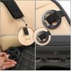 24Pcs Car Seat Cover Plum Plate Metal Hooks, 12Pcs Plastic Car Seat Covers Chucks And 12Pcs Metal Hooks Set Locking Clip Plastic Card Fixed Fastener