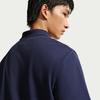 Nike Клубные Поло Мужские Обсидиановый Черный/Белый Воротник Поло Средний