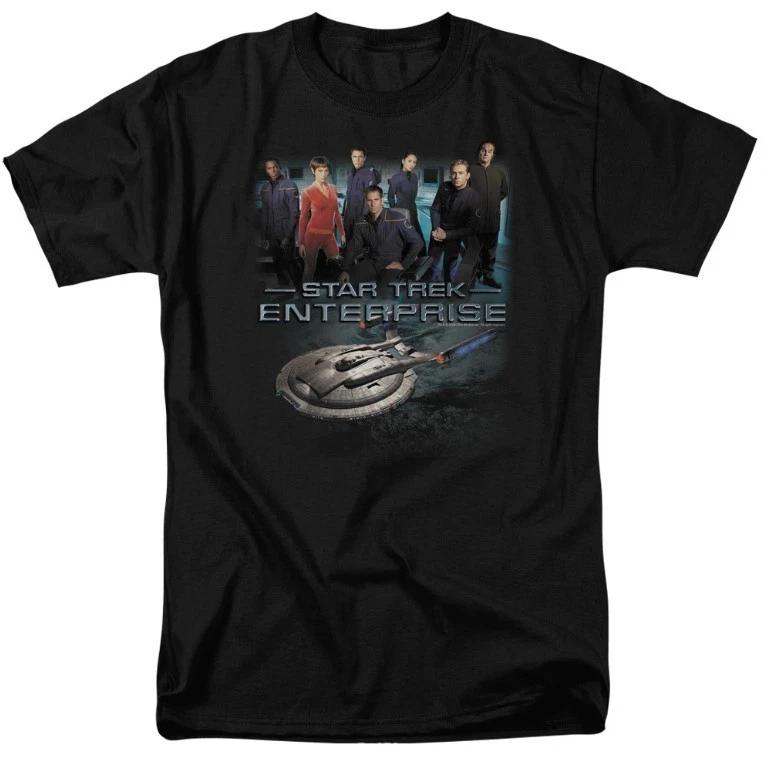 Star Trek Enterprise Crew TV Show T-Shirt Sizes S-3X NEW