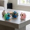 Cartoon Style 3D Printed Peacock Figurine Multi‑Color Flexible Joint Peacock Toy Office