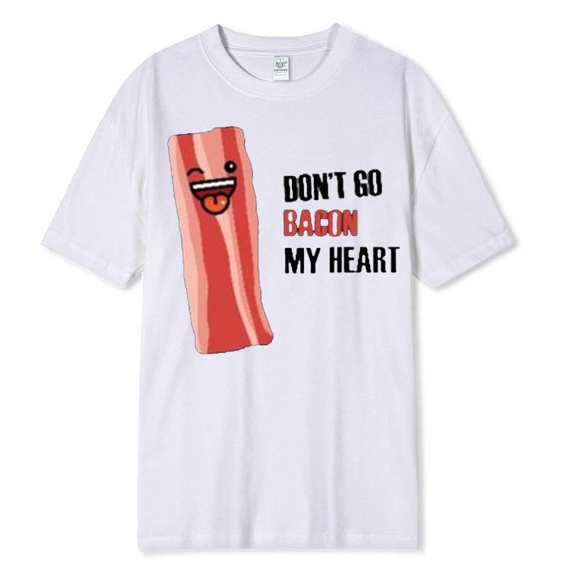 Смешные парные унисекс хлопковые футболки для взрослых Его и Ее matching shirt Парень Девушка Яичница с беконом Повседневная милая футболка