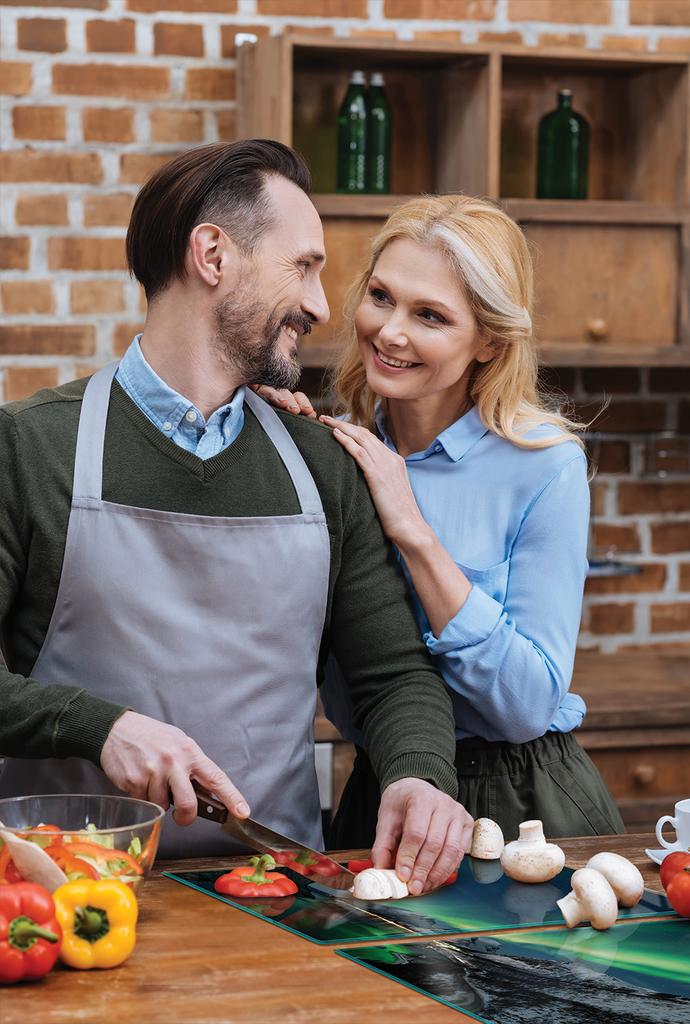 SZKLANA PŁYTA OCHRONNA NA KUCHENKĘ 90x52 WIDOK