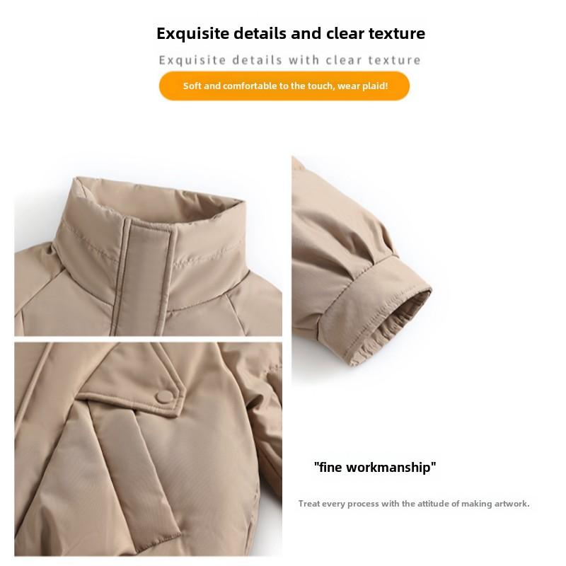 Winter Down Jacket for Women Short Coat Stylish Middle-aged and Elderly Women Autumn and Winter Cotton Coat