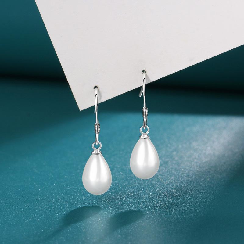 Серьги из легкого жемчуга класса люкс для женщин, новый дизайн, темпераментные серьги, серьги-подвески
